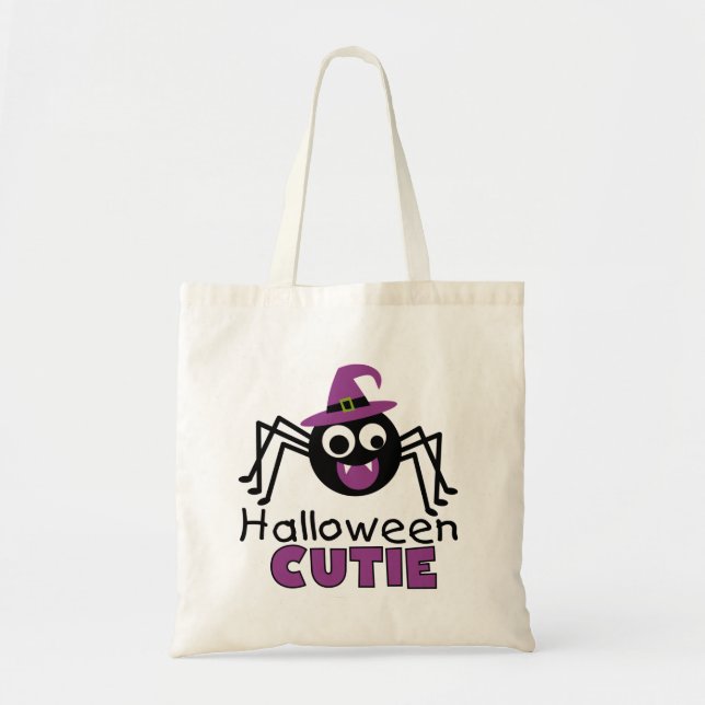 Bolsa Tote Spider Halloween Cutie (Frente)