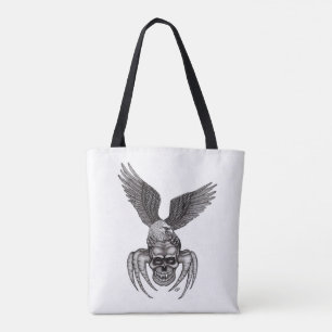 Bolsa Tote Spiderskull com Eagle