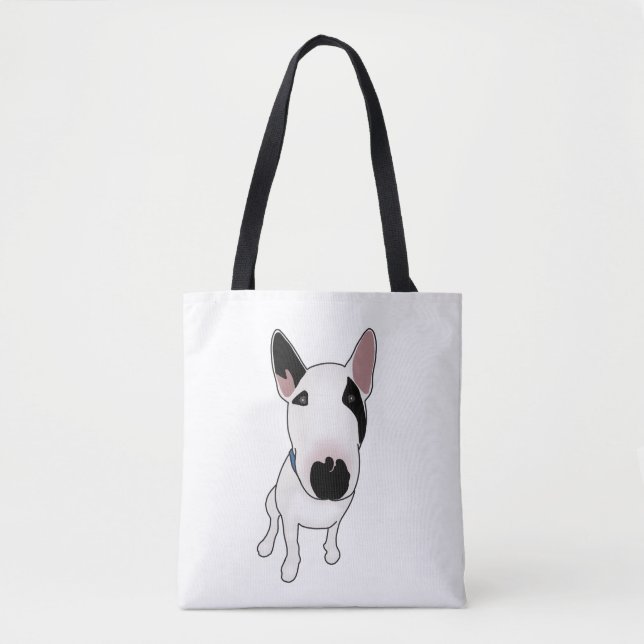 Bolsa Tote Spike the English Bull Terrier (Frente)