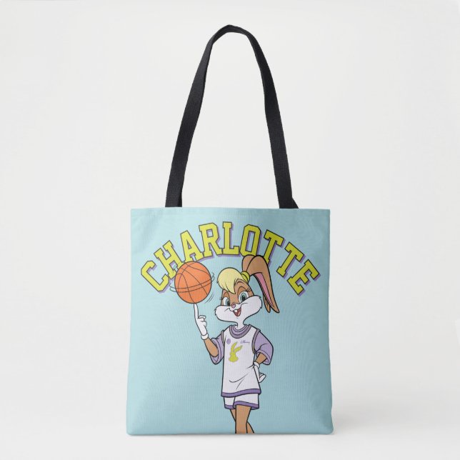 Bolsa Tote Spin de basquete da Lola (Frente)