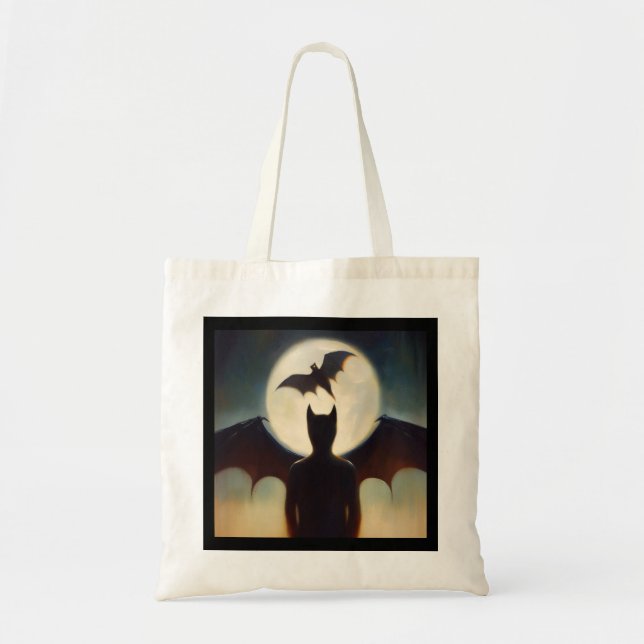 Bolsa Tote Spirit Animal Bat 2 (Frente)