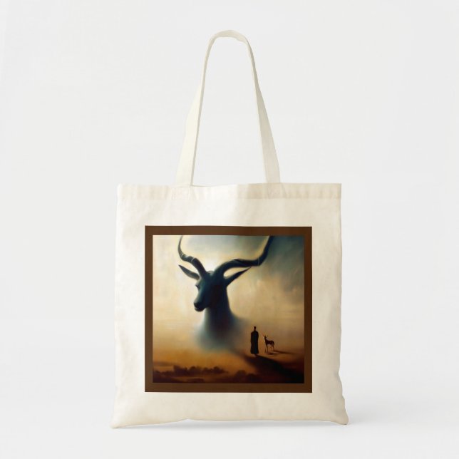 Bolsa Tote Spirit Animal Gazelle (Frente)