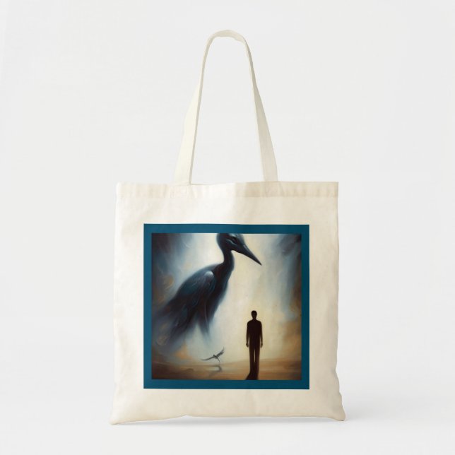 Bolsa Tote Spirit Animal Heron 2 (Frente)