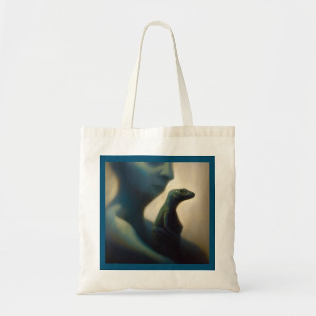 Bolsa Tote Spirit Animal Lizard 1 (Frente)