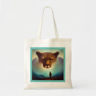 Bolsa Tote Spirit Animal Mountain Lion 3