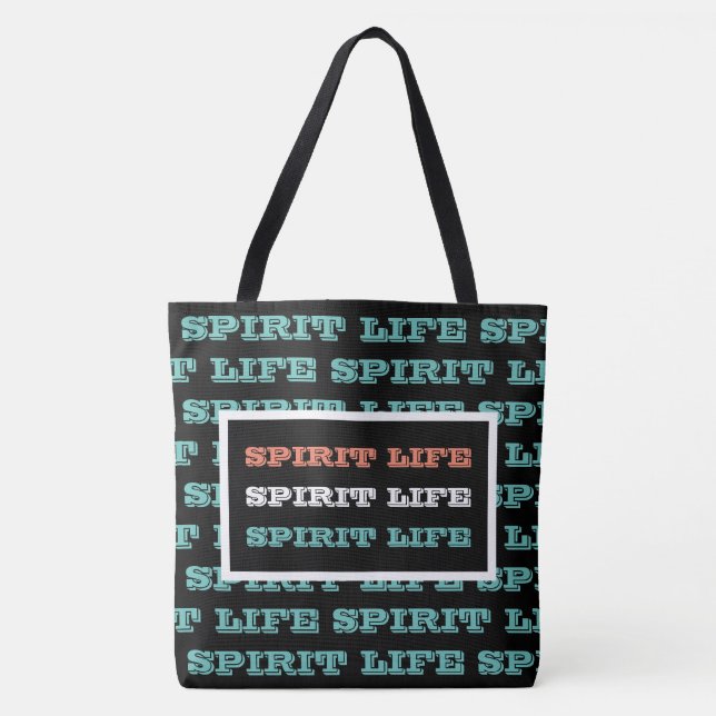 Bolsa Tote Spirit Life Christian (Frente)