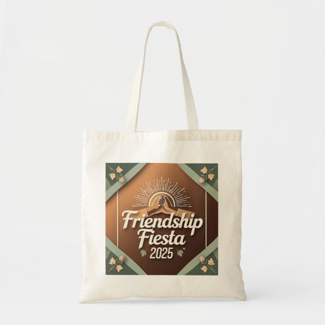 Bolsa Tote Spiritual Friendship Fiesta Tote Bag 2025 (Frente)