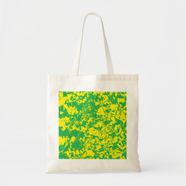 Bolsa Tote Splash de espiral abstrato (Frente)