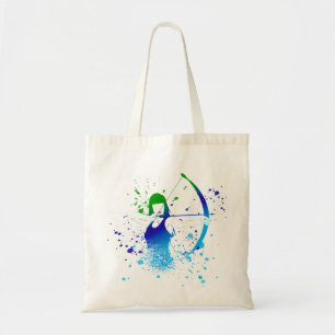 Bolsa Tote Splash de Tinta do Arqueiro Feminino