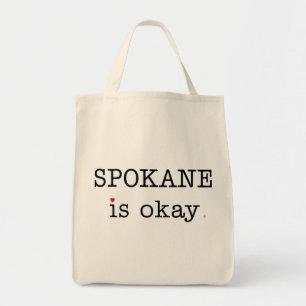 Bolsa Tote Spokane é sacola aprovada