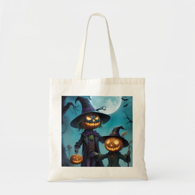 Bolsa Tote Spookeen Pumpkin Duo (Frente)