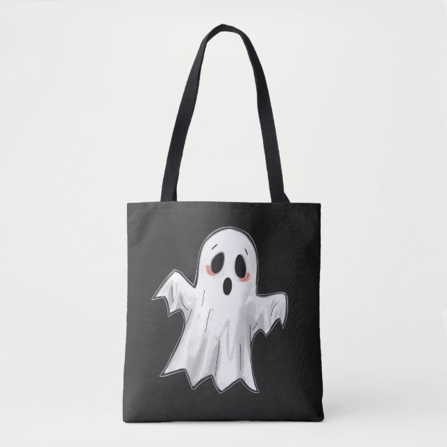 Bolsa Tote Spooky Ghost (Frente)