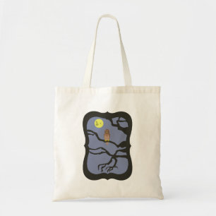 Bolsa Tote Spooky Halloween Owl