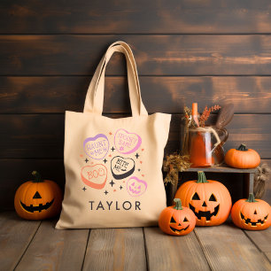 Bolsa Tote Spooky Season Retro Groovy
