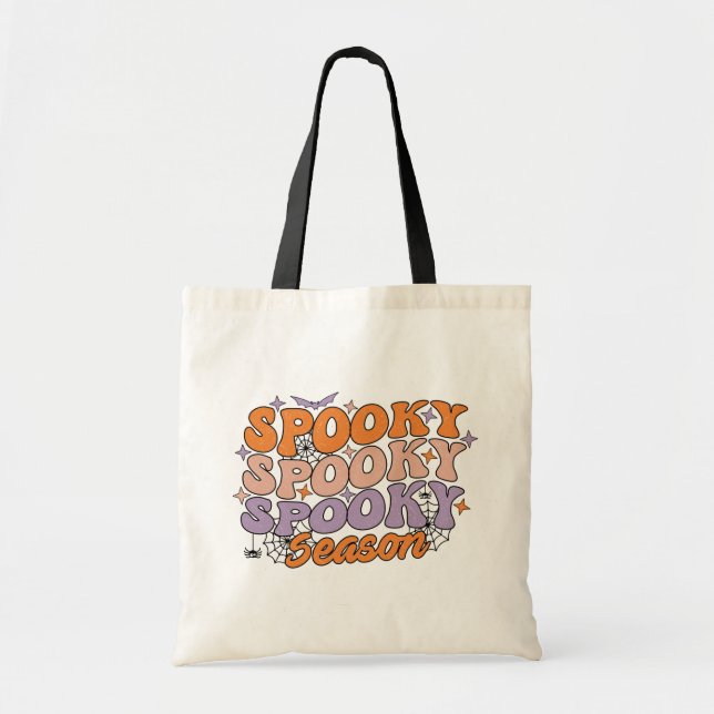 Bolsa Tote Spooky Spooky Season (Frente)
