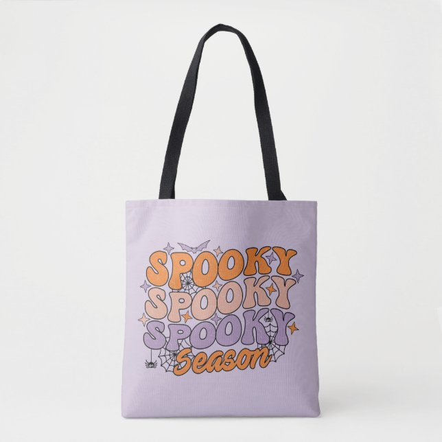Bolsa Tote Spooky Spooky Season (Frente)