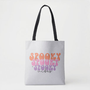 Bolsa Tote Spooky Spooky Vibes Spooky