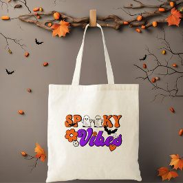 Bolsa Tote Spooky Vibes Ghosts