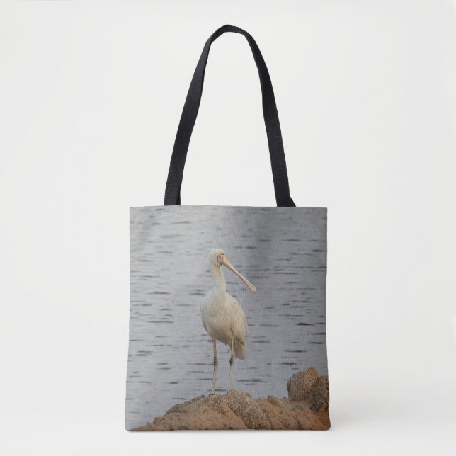 Bolsa Tote Spoonbill Bird (Frente)