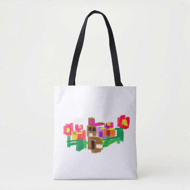 Bolsa Tote Spring Rabbit (Frente)