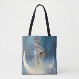 Bolsa Tote Spring Scattering Stars vintage illustration