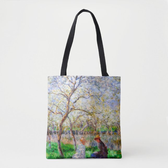 Bolsa Tote Springtime, Monet (Frente)