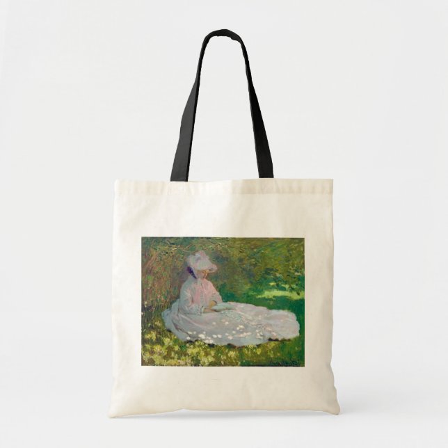 Bolsa Tote Springtime, Monet (Frente)