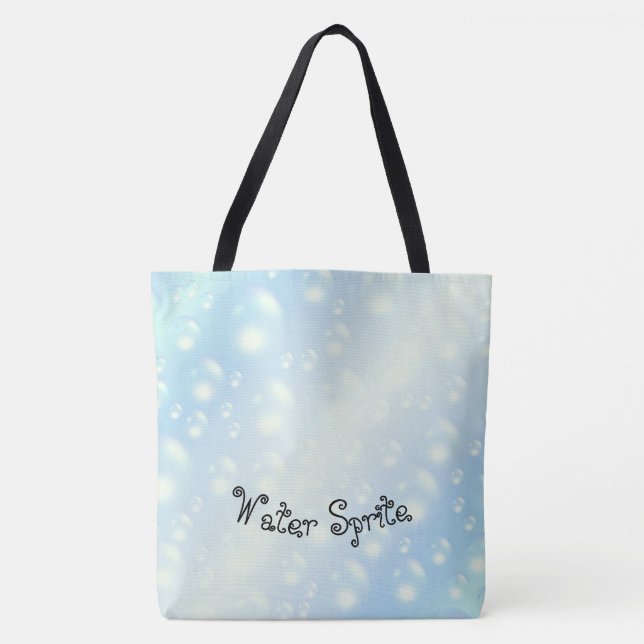 Bolsa Tote Sprite de água (Frente)