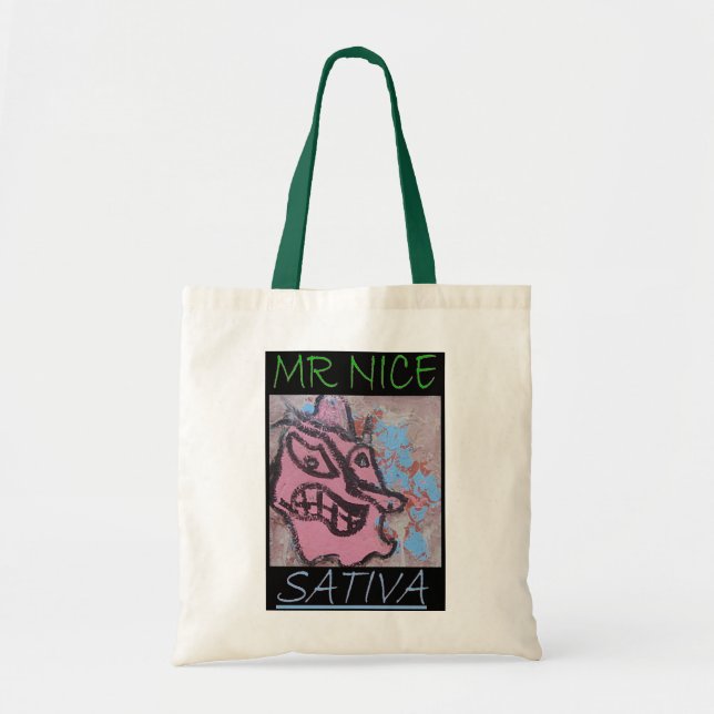BOLSA TOTE SR NICE SATIVA (Frente)