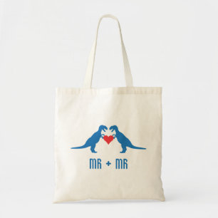 Bolsa Tote Sr+Sr - O Amor é Amor Dinossauros