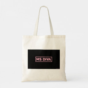 Bolsa Tote Sra. diva tote bag para venda.