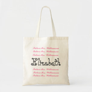 Bolsa Tote Sra. futura conhecida feita sob encomenda