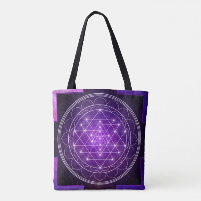 Bolsa Tote Sri Yantra! (Verso)