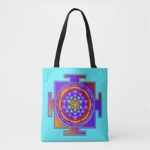 Bolsa Tote sri yantra e seu backgr. & ideias
