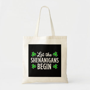 Bolsa Tote St. Patrick's Day Let The Shenanigans Begin 