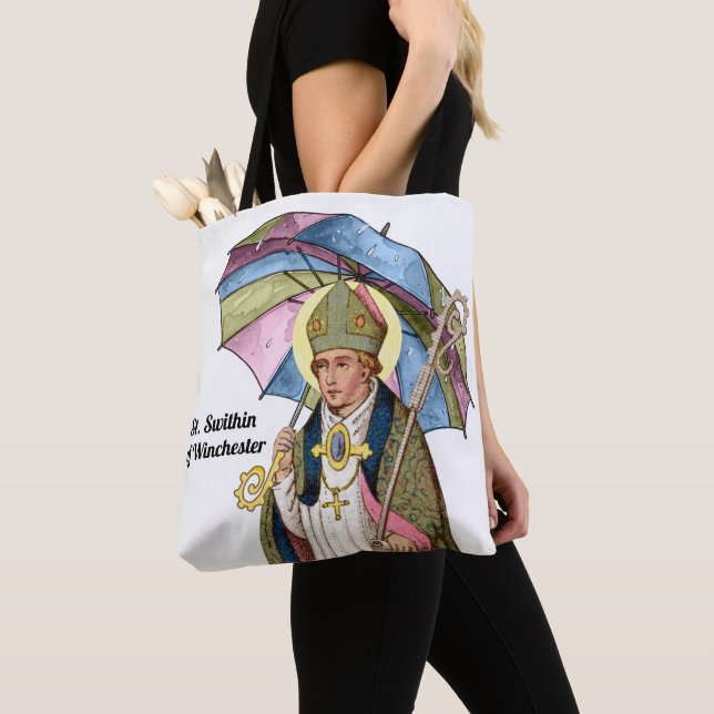 Bolsa Tote St. Swithin com Guarda-chuva (Close Up)