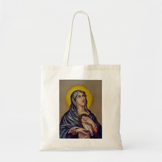 Bolsa Tote Stabat Mater Nossa Senhora das Dores Arte Devocion (Frente)