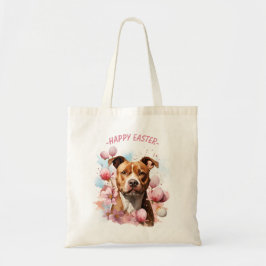 Bolsa Tote Staffordshire Bull Terrier Easter Egs -