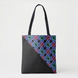 Bolsa Tote Stained Glass (Triangular - Midnight)