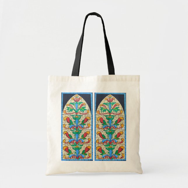Bolsa Tote Stained-glass window Tote Bag (Frente)