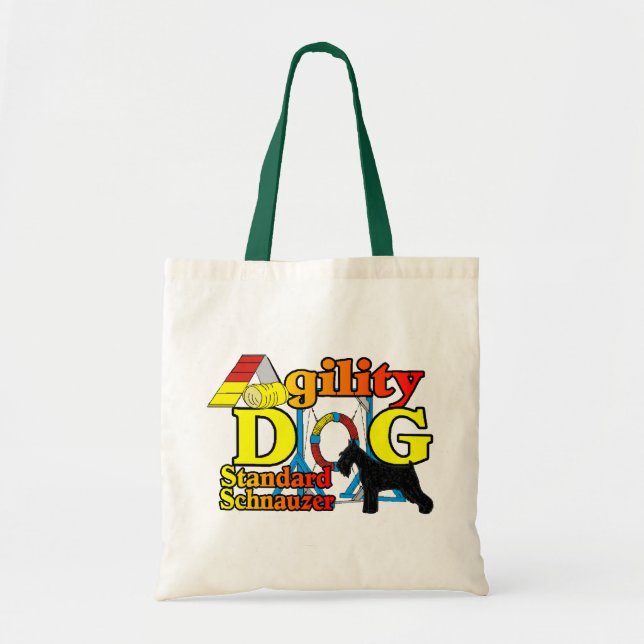 Bolsa Tote Standard_Schnauzer_Agilidade (Frente)