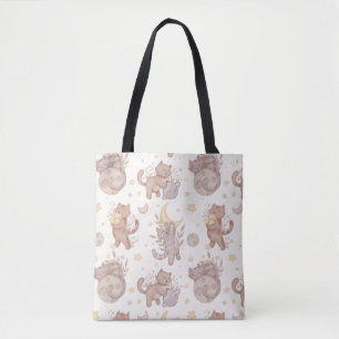 Bolsa Tote Star Kittens