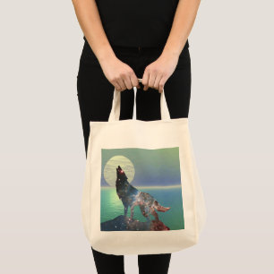 Bolsa Tote Star Wolf Large Tote Bag