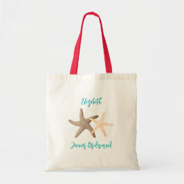 Bolsa Tote Starfish Wedding Bridesmaid