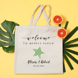 Bolsa Tote Starfish Weding Bag, Verde Claro<br><div class="desc">Encham esta mala adorável com as suas guloseimas favoritas para receber convidados para o seu casamento!</div>