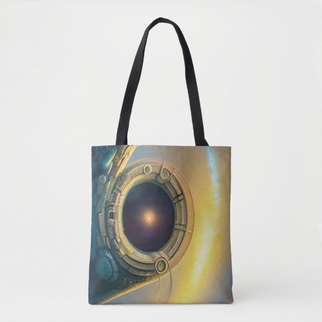 Bolsa Tote Stargate no céu (Frente)
