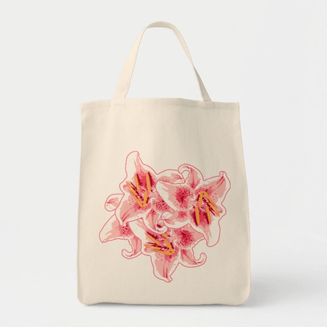 Bolsa Tote Stargazer Lily (Frente)