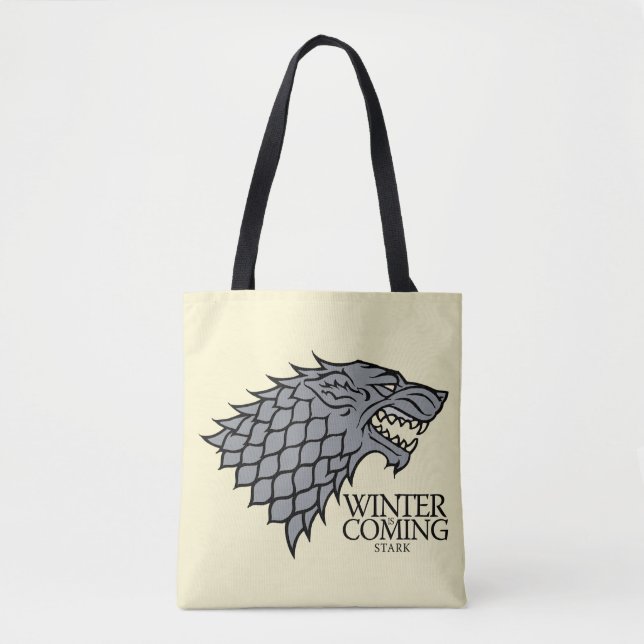 Bolsa Tote Stark Sigil - O Inverno Está Chegando (Frente)