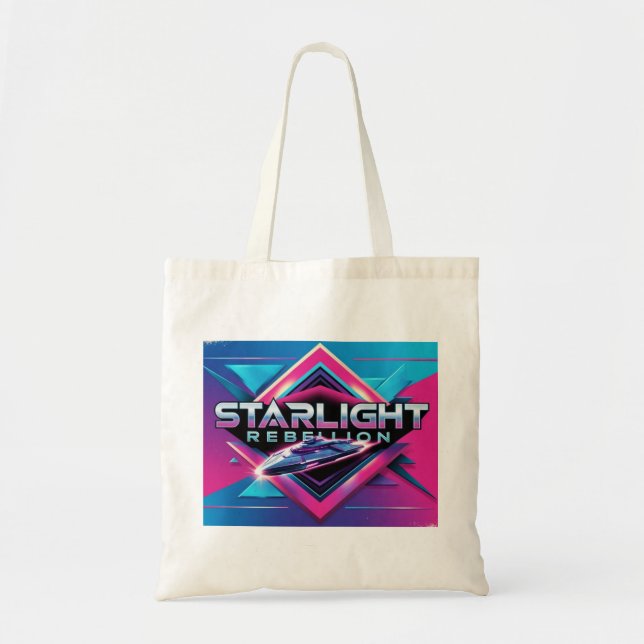 Bolsa Tote Starlight Rebellion Retro Pop Cultura tossaco (Frente)