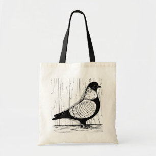 Bolsa Tote Starling Pigeon Silver-laced 1979